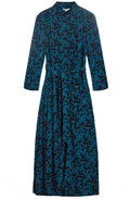 Animal Print Shirt Dress