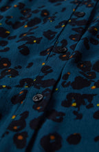 Animal Print Shirt Dress