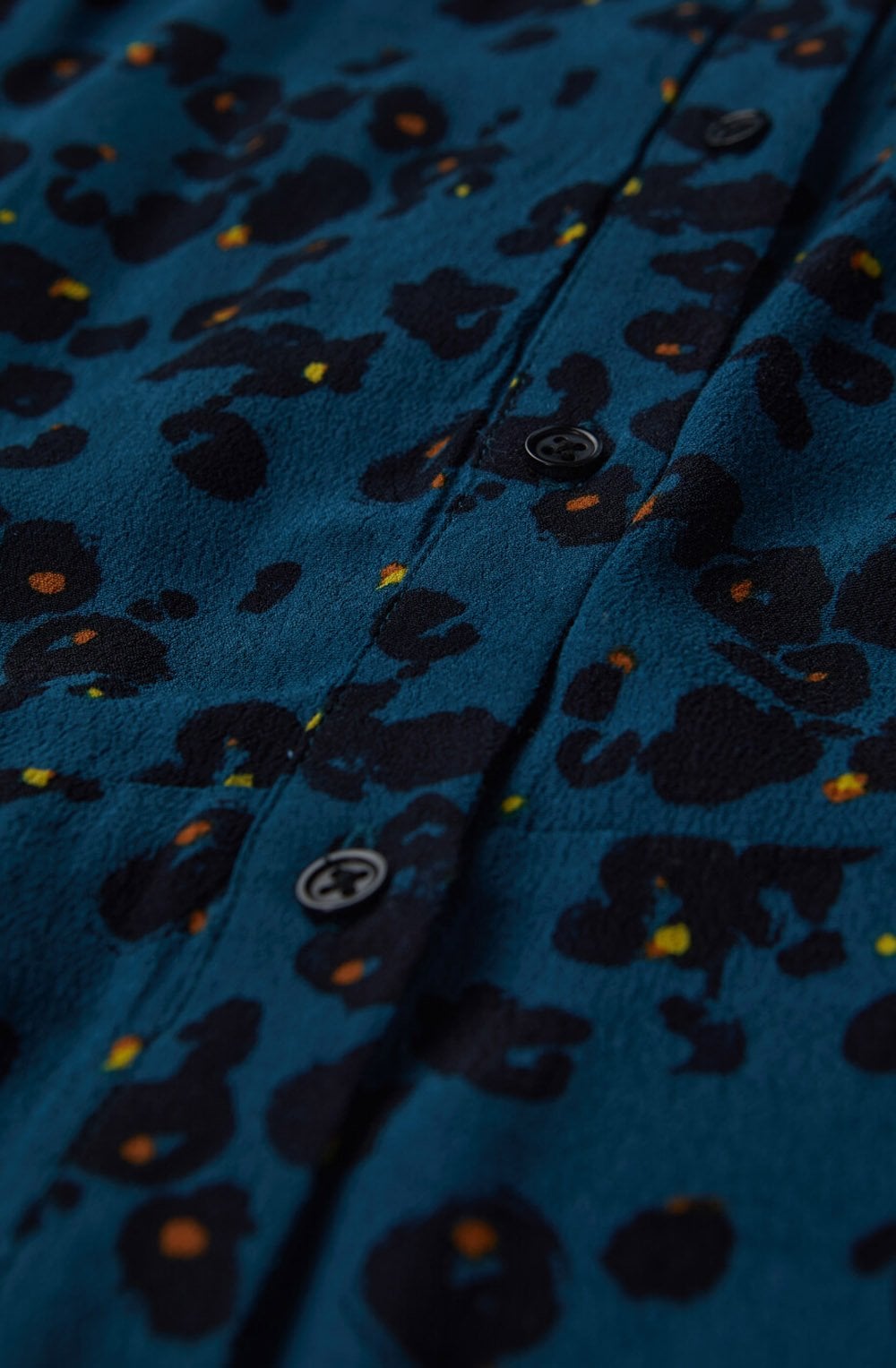 Animal Print Shirt Dress