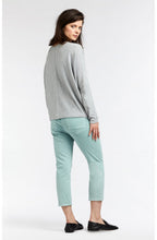 Anise Green Cropped Trousers