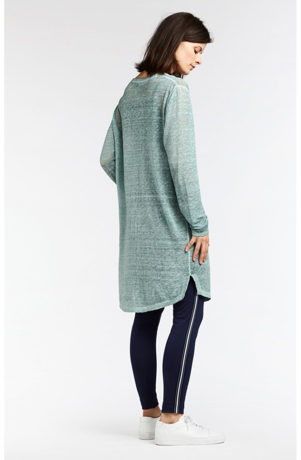 Anise Green Knit Cardigan