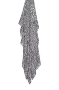 Anthra Zebra Print Scarf