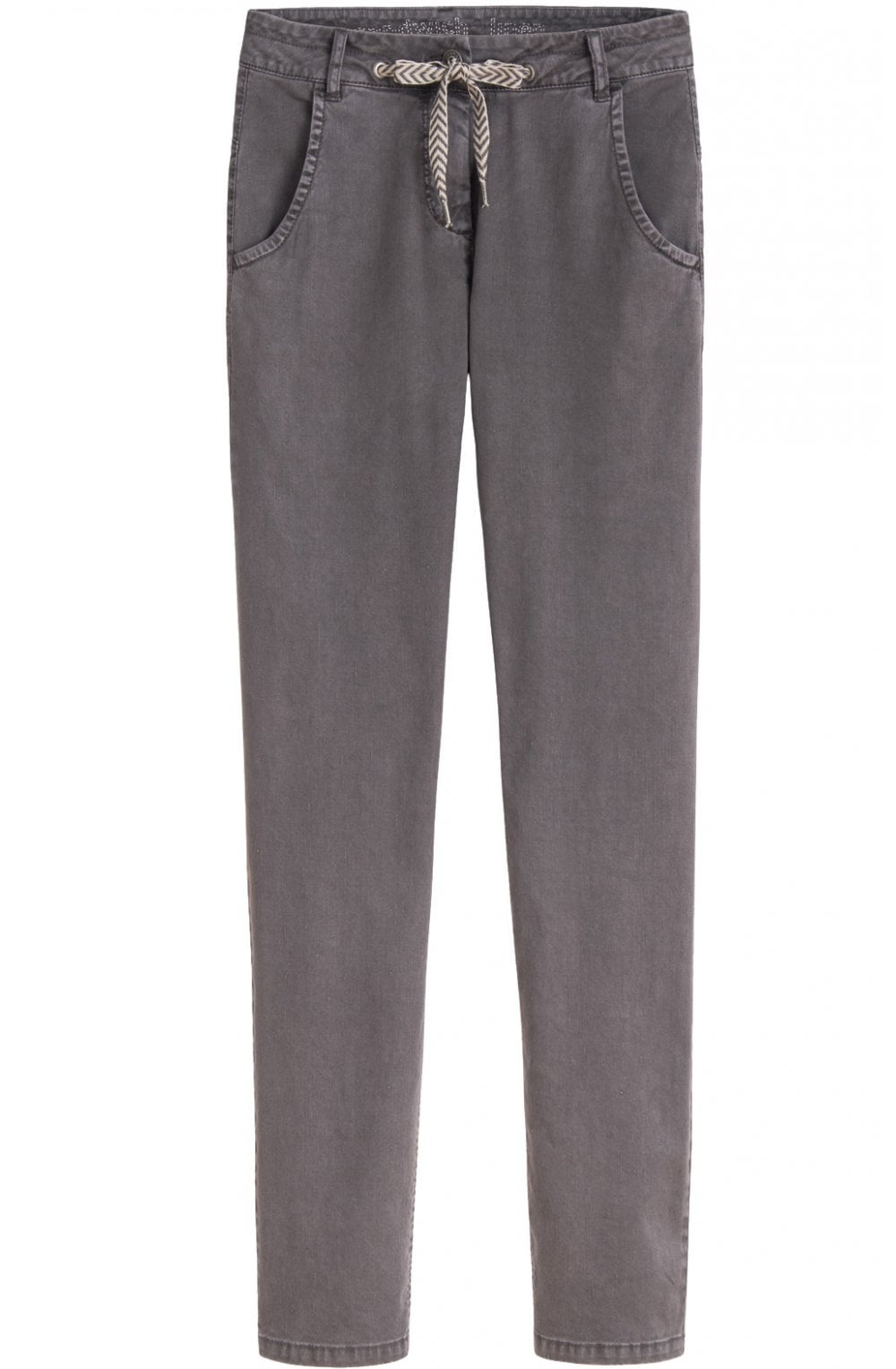 Anthracite Linen Trousers