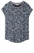 Anthracite Patterned T Shirt