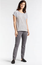 Anthracite Striped T Shirt