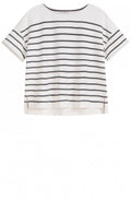 Anthracite Striped Top