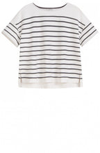 Anthracite Striped Top