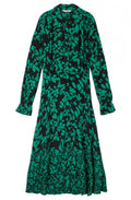 Apple Bold Print Shirt Dress