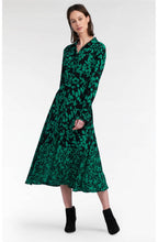 Apple Bold Print Shirt Dress
