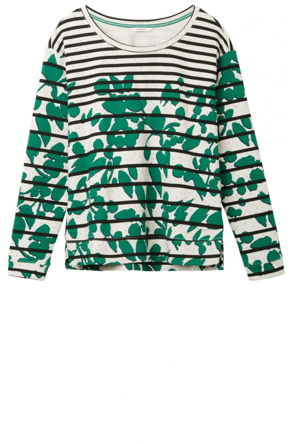 Apple Bold Print Top