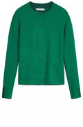 Apple Green Knit Cardigan
