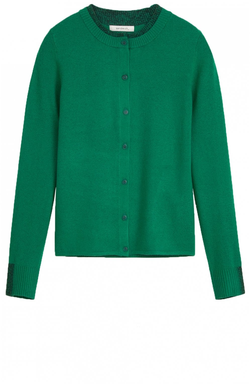 Apple Green Knit Cardigan
