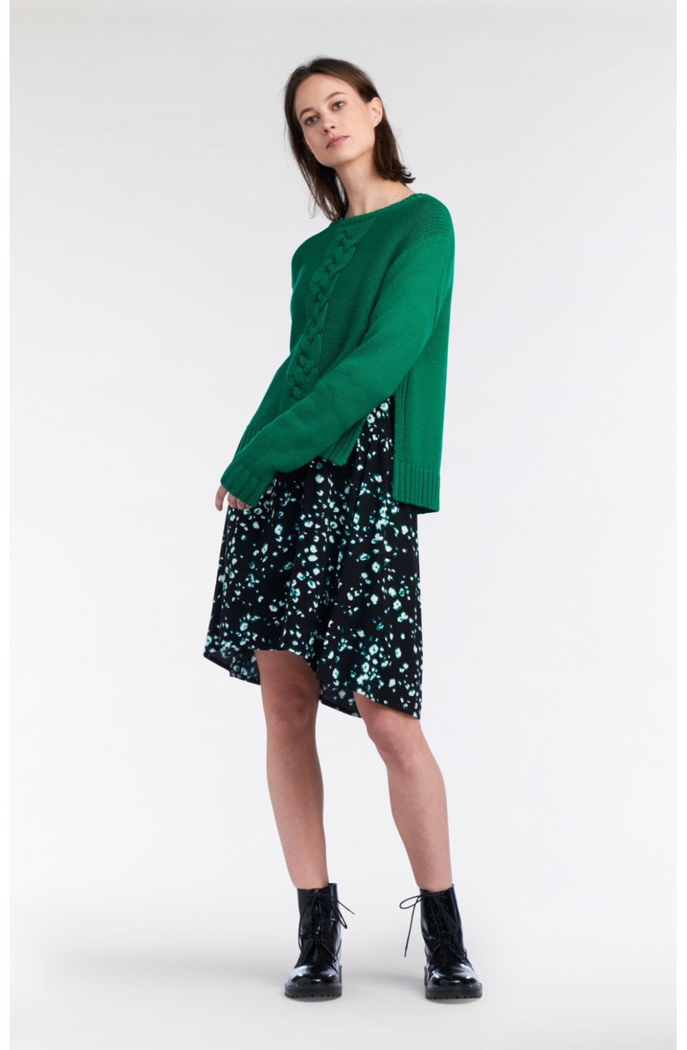Apple Green Knit Jumper
