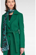 Apple Green Patterned Scarf