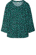 Apple Green Patterned Top