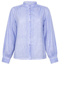 Baby Lavender Broderie Anglaise Blouse