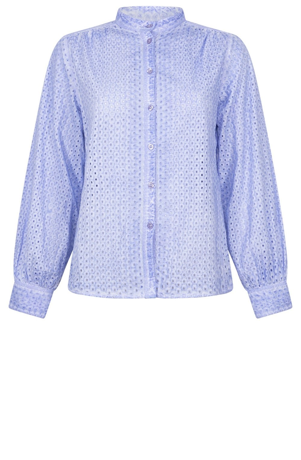 Baby Lavender Broderie Anglaise Blouse