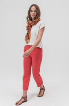 Baked Apple Floral Print Scarf