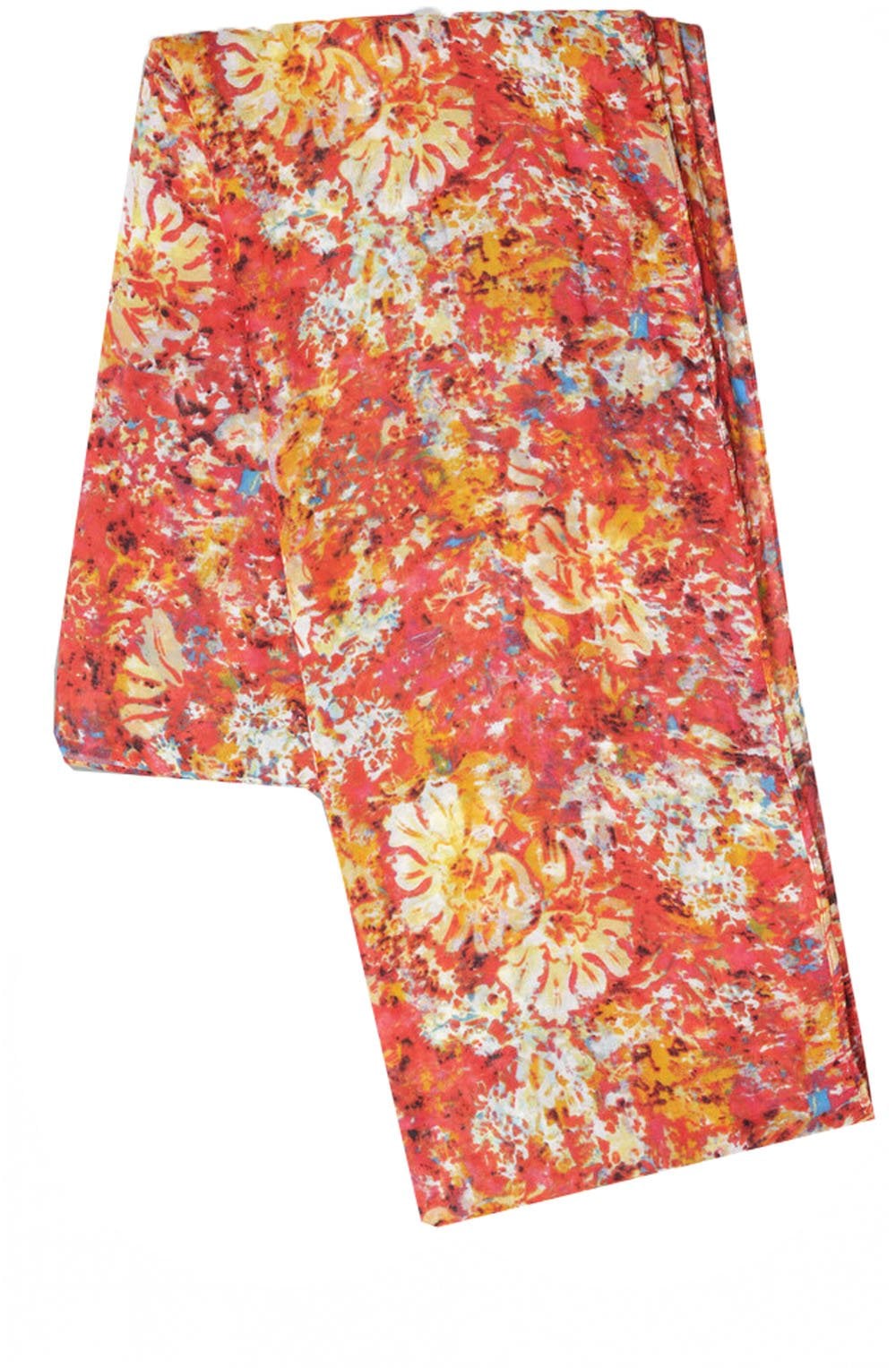Baked Apple Floral Print Scarf