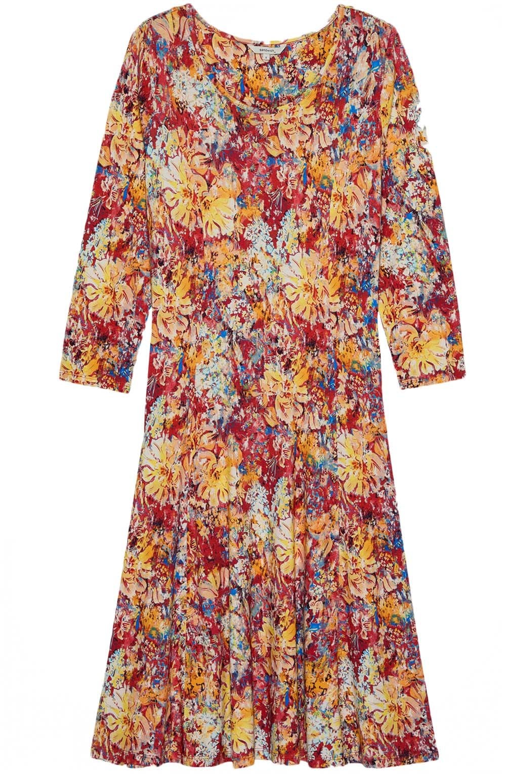 Baked Apple Jersey A Line Dress