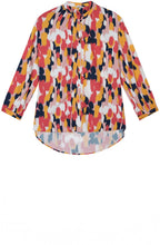 Baked Apple Striking Print Blouse