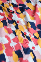 Baked Apple Striking Print Blouse