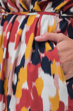 Baked Apple Striking Print Dress