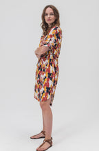 Baked Apple Striking Print Dress