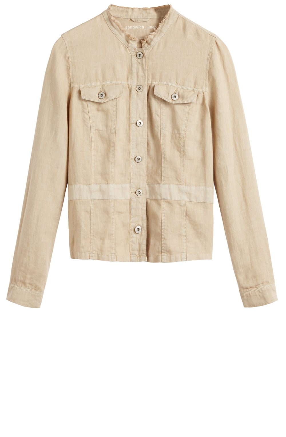 Beige Linen Jacket