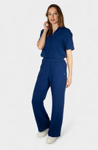 Bell Blue Short Sleeved Muslin Blouse