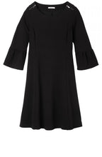 Black Bell Sleeve Dress