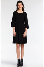 Black Bell Sleeve Dress