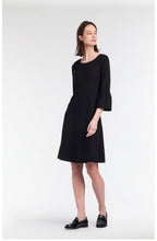 Black Bell Sleeve Dress