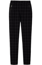 Black Check Trousers
