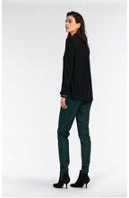 Black & Green Patterned Shirt