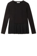 Black Layered Effect Jumper