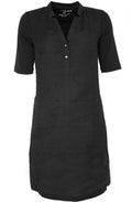Black Linen Dress