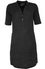 Black Linen Dress