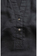 Black Linen Dress