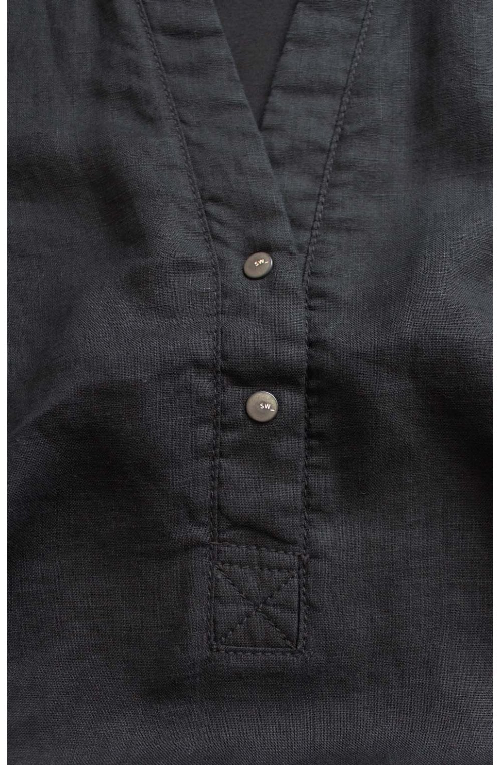 Black Linen Dress