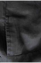 Black Linen Dress