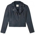 Black Suede Effect Jacket