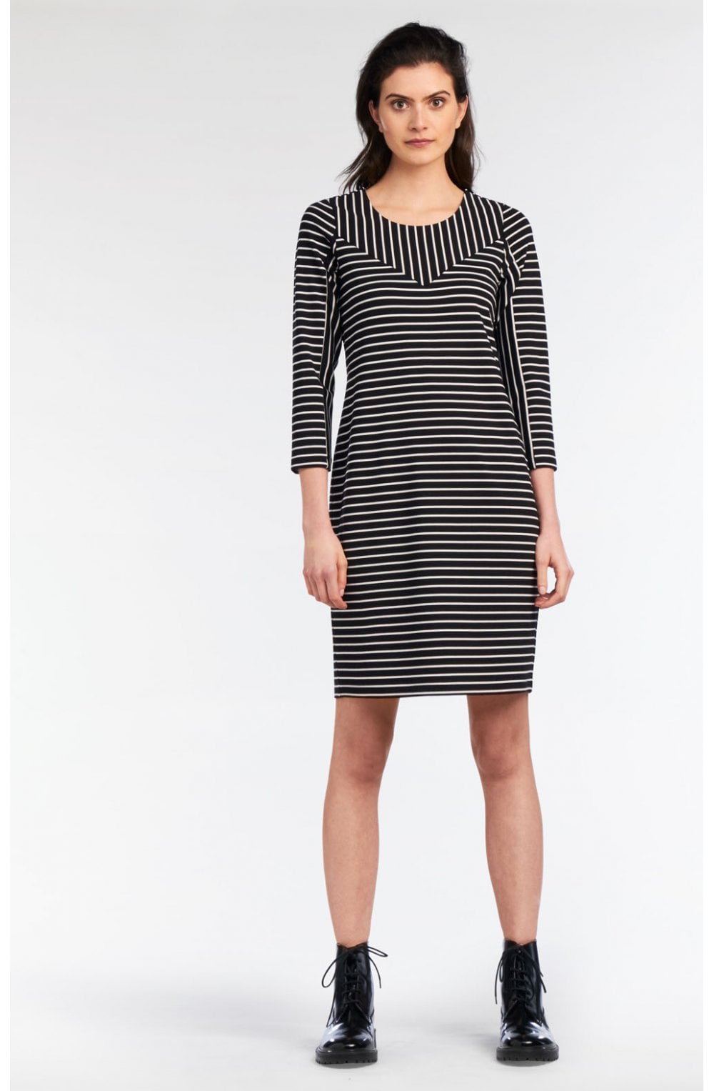 Black & White Stripe Dress