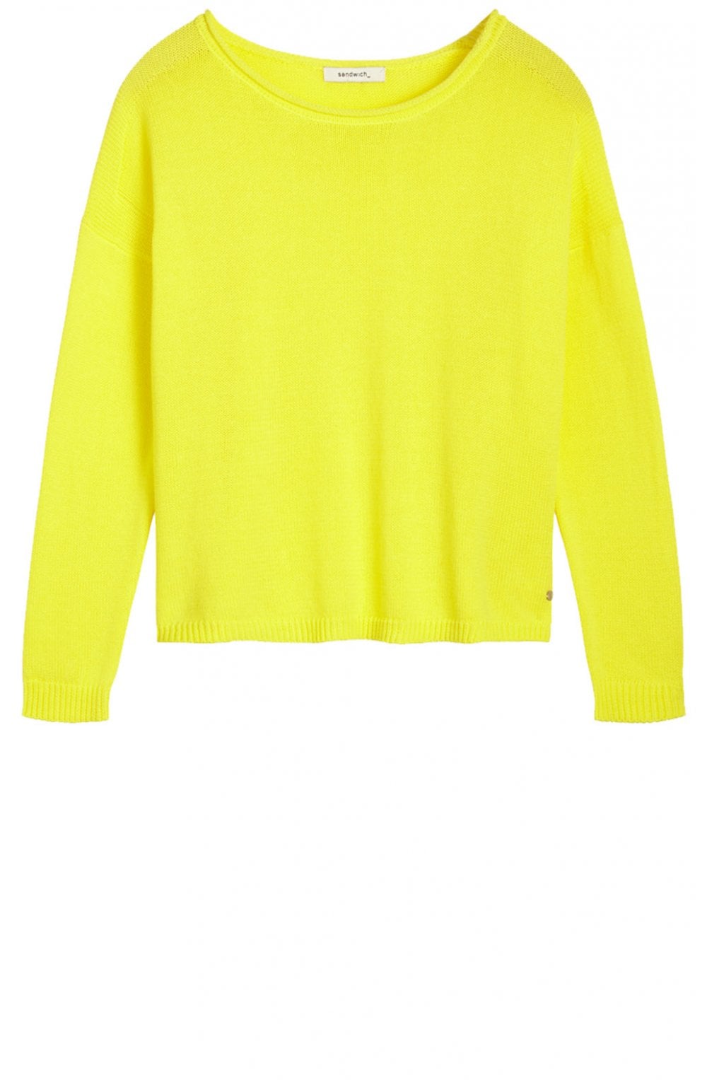 Blazing Yellow Knit Jumper