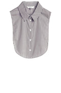 Blue and white blouse Insert