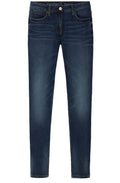 Blue Denim Slim Leg Jeans