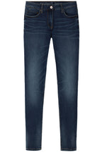 Blue Denim Slim Leg Jeans