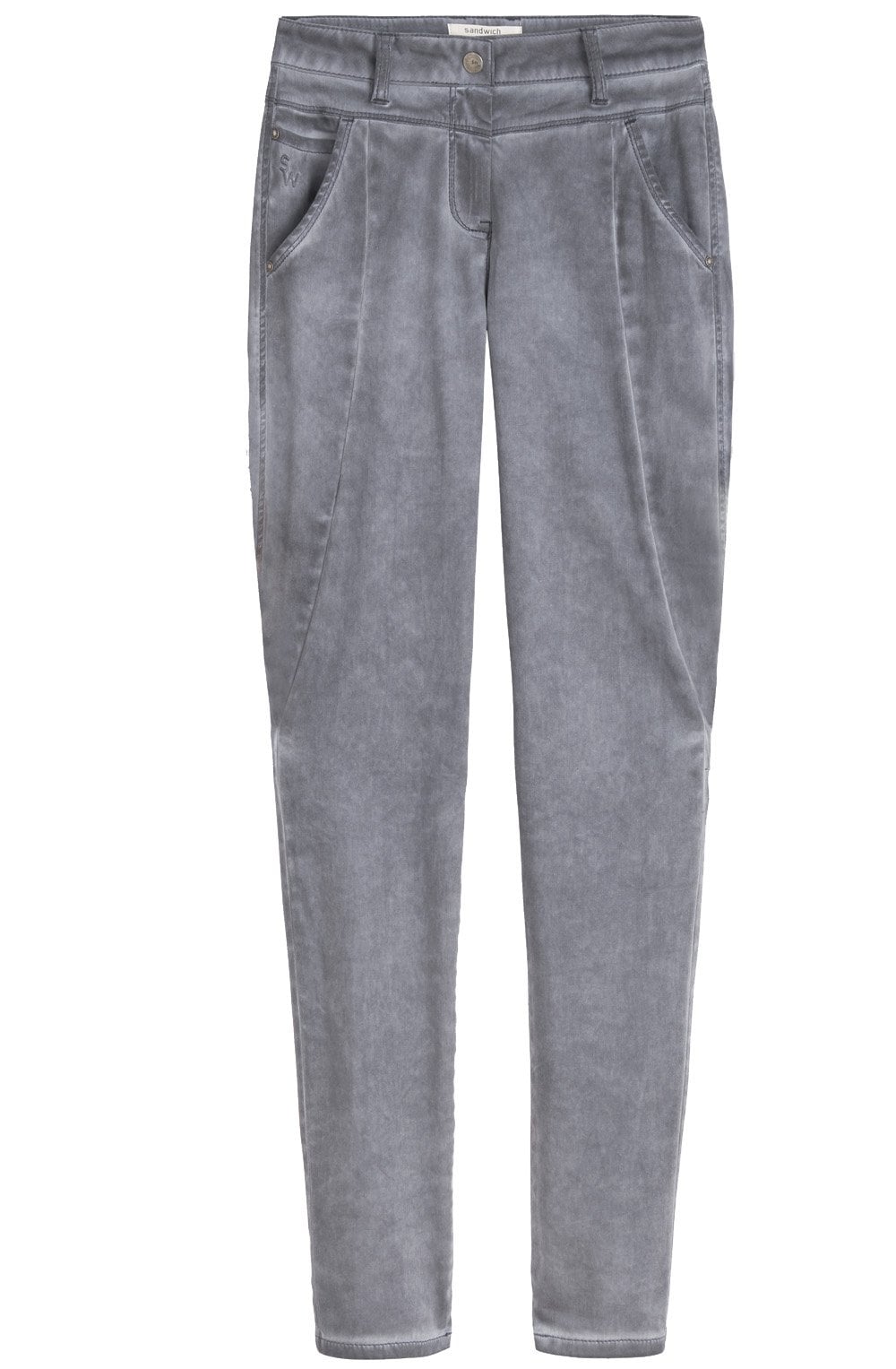 Blue Grey Slim Leg Jeans