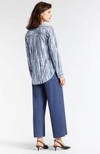 Blue Striped Blouse