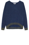 Blueprint Olive Green Hemmed Jumper